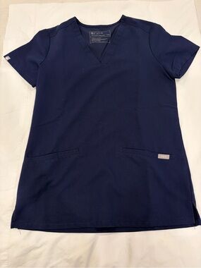 FIGS Casma Navy women’s V-Neck Scrub Top XXS